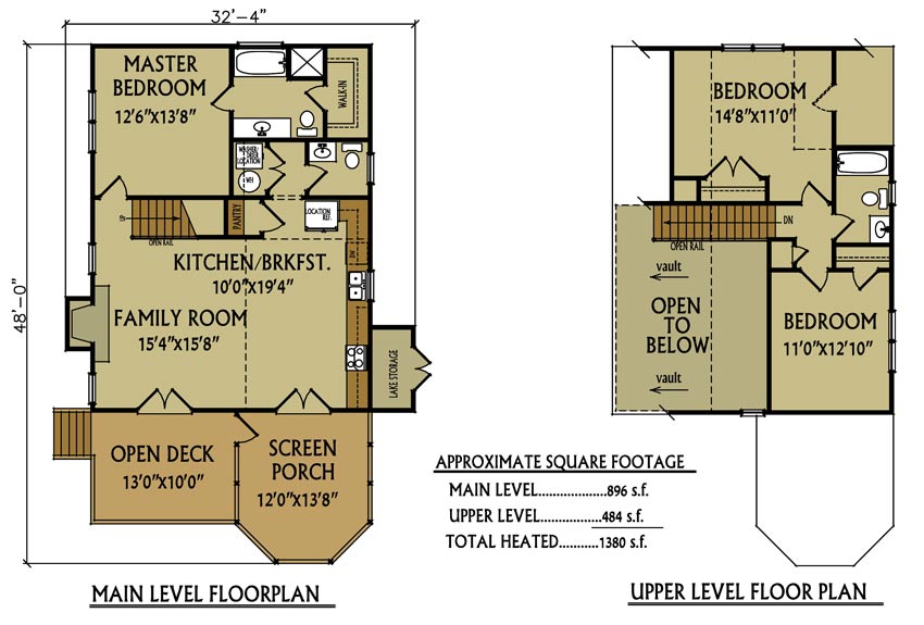 Awesome Small Lake House Floor Plans 13 Pictures JHMRad