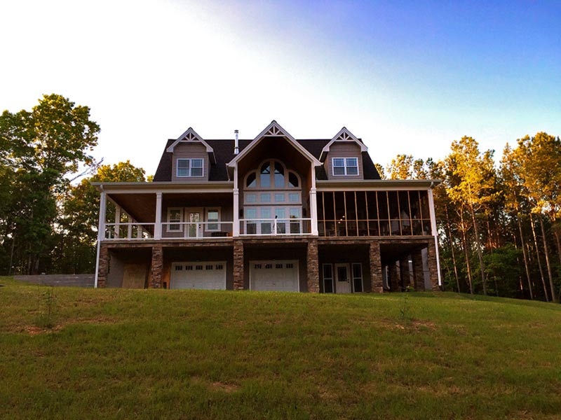 Open Floor Plan With Wrap Around Porch Banner Elk II