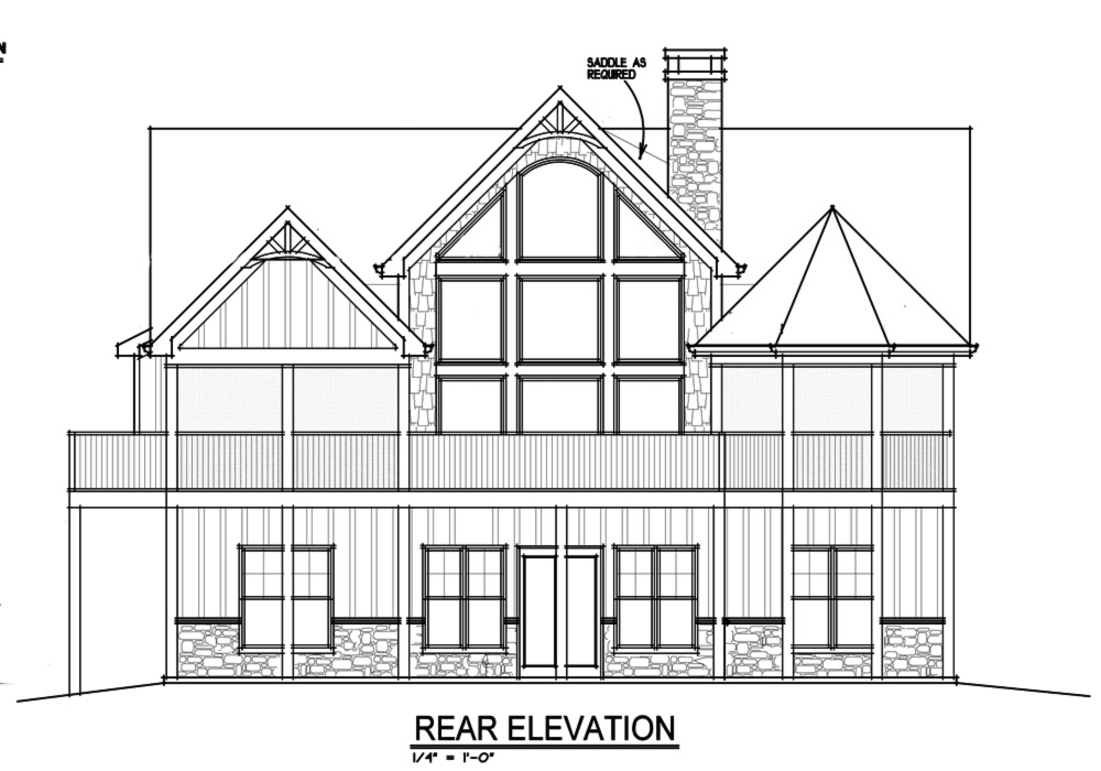 Mountain House With Open Floor Plan By Max Fulbright Designs