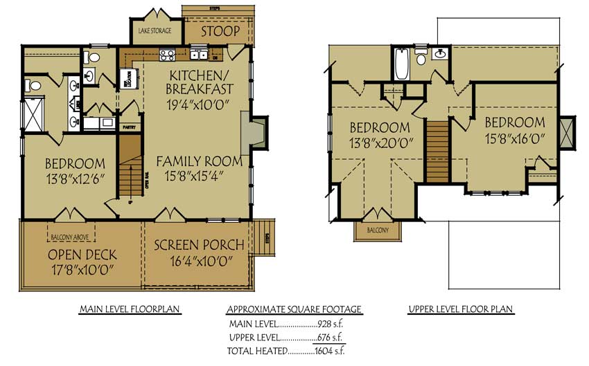 cottage house layout