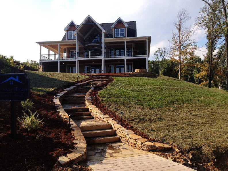 Open Floor Plan With Wrap Around Porch Banner Elk II