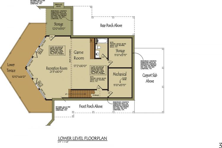 A-Frame Cabin Plan - Boulder Mountain Cabin