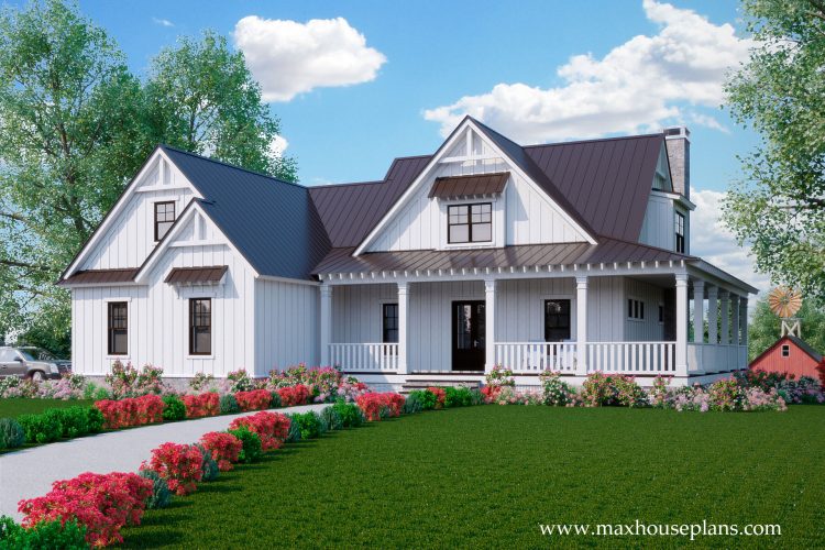 Carolina Farmhouse | Modern Farmhouse House Plan