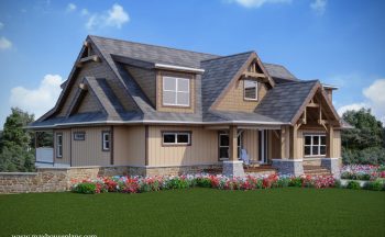 Rustic Cottage House Plans by Max Fulbright Designs