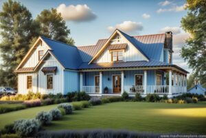 4 bedroom farmhouse house plan wraparound porch blueprint