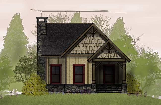 Nantahala Cottage plan small