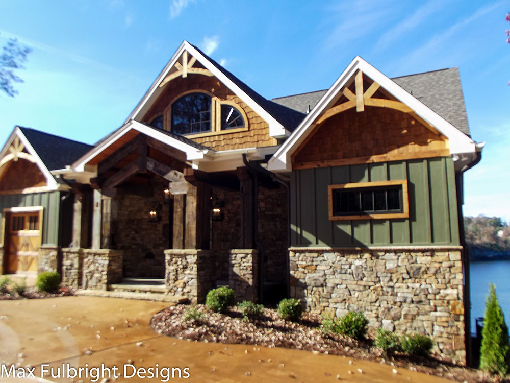 craftsman lake house plans ashville mountain