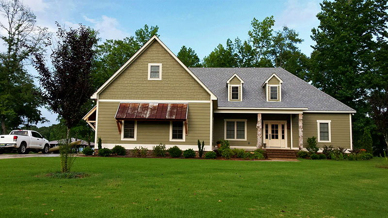 rustic 2 story 3 bedroom house plan large