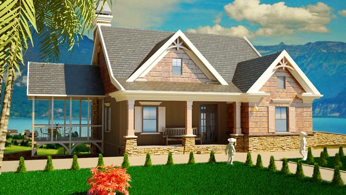 small southern cottage style house plans